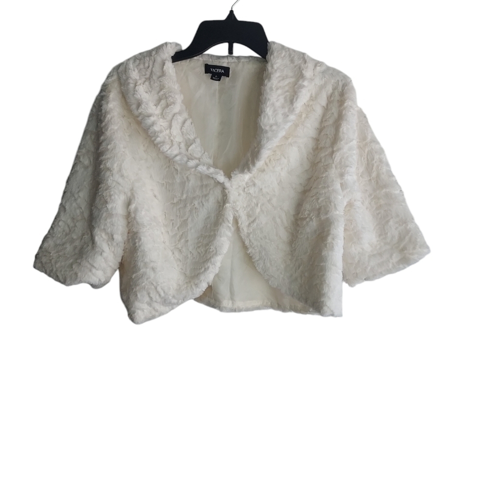 Tacera white little jacket new